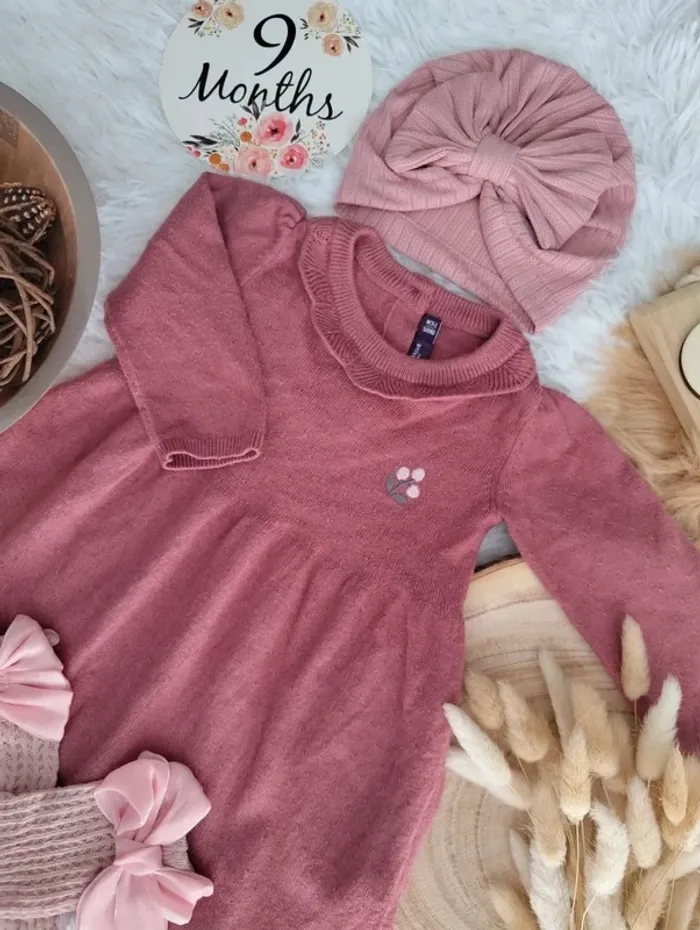 Ensemble complet 3 pièces Sergent major fille 9 mois 🎀 - photo numéro 3