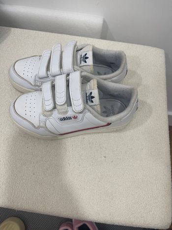 Baskets blanches filles
