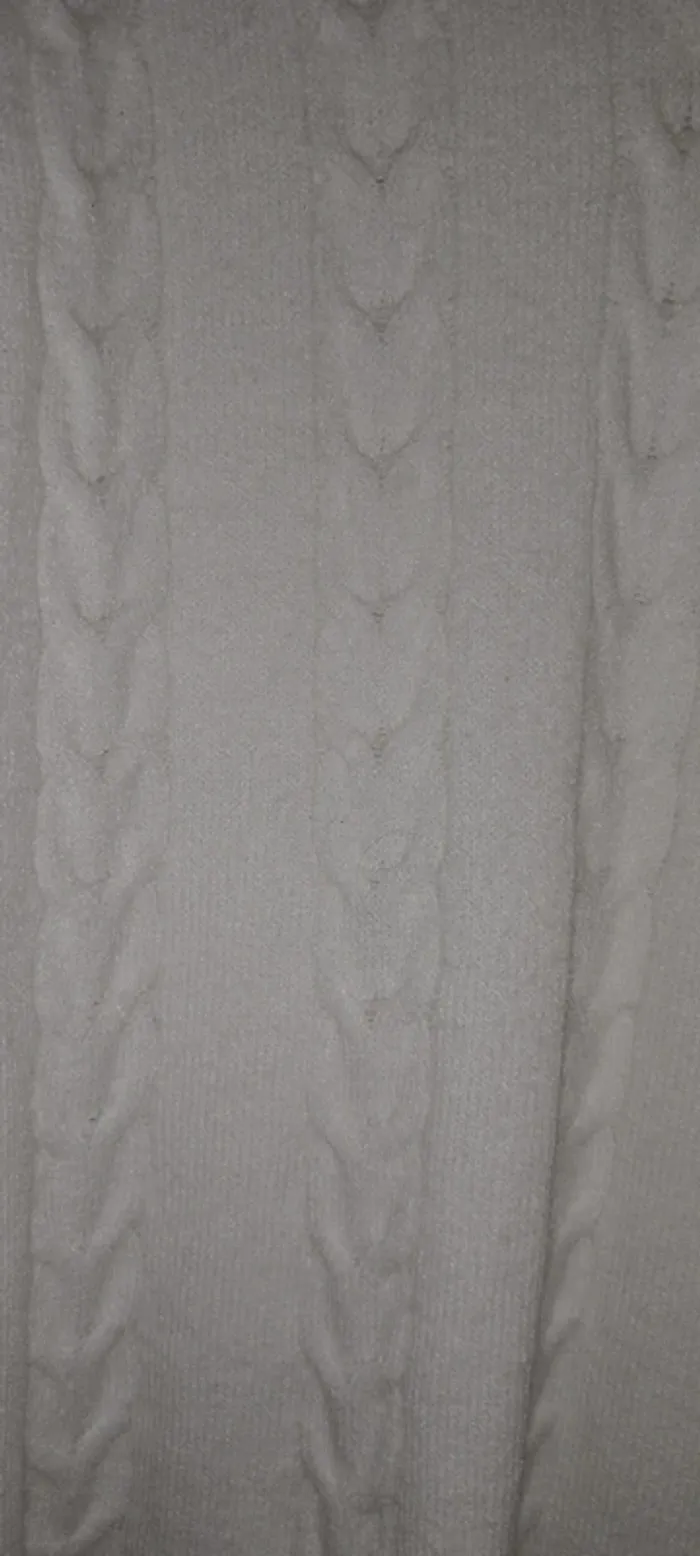 Robe pull femme blanc - photo numéro 2