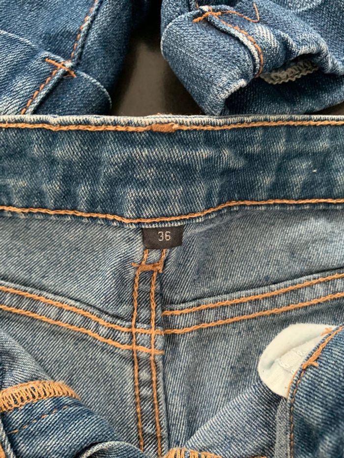 Lot de 2 shorts en jean taille 36 - photo numéro 7