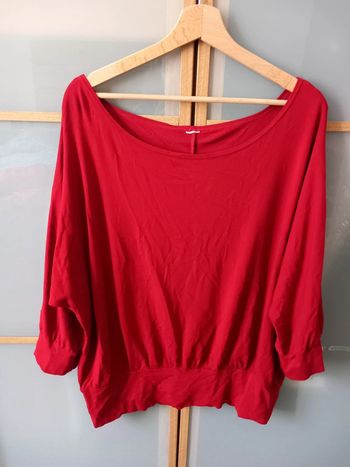Blouse Rouge Taille 46