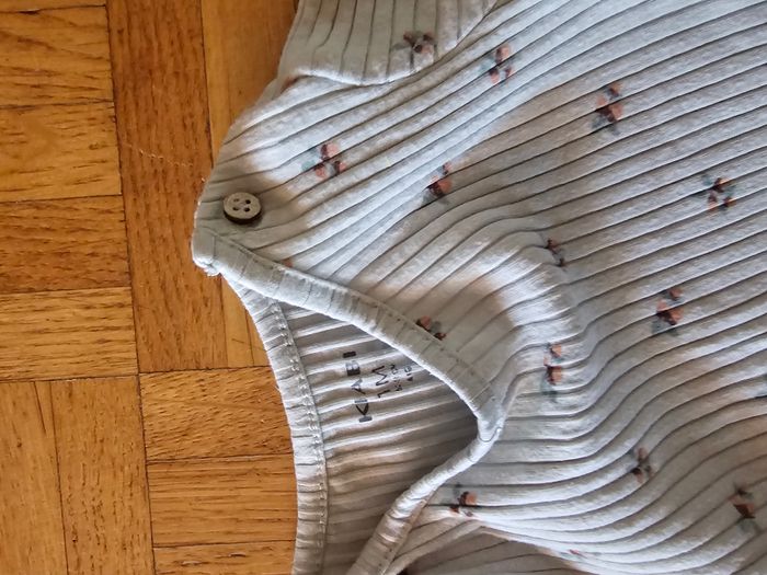 Body manches longues motifs noisettes Kiabi - 1 mois - photo numéro 4