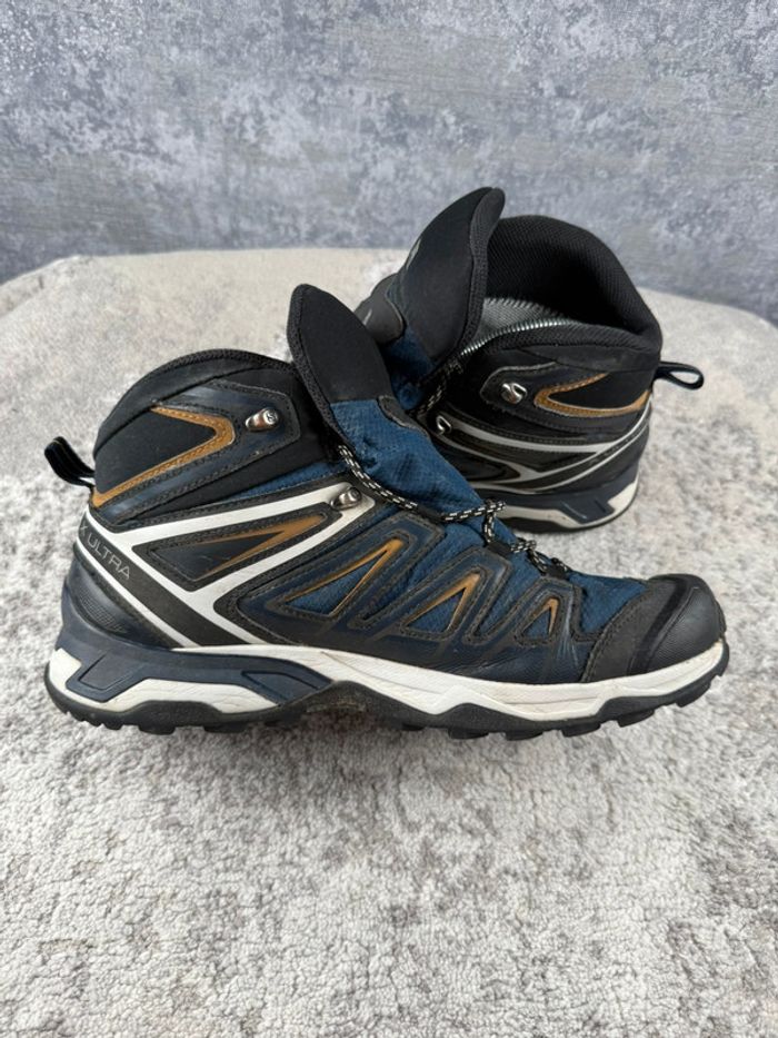 Salomon X Ultra 3 Boots Gore-Tex - Blue & Black & Brown - photo numéro 6