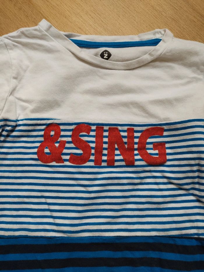 T-shirt manches longues Z marinière 6 ans - photo numéro 3