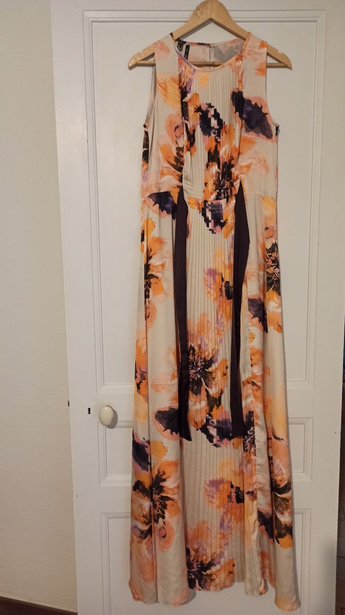 Robe longue soirée cérémonie mariage M Mango - photo numéro 9