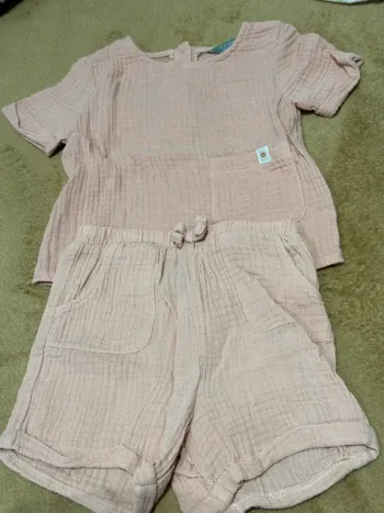Ensemble léger rose pale