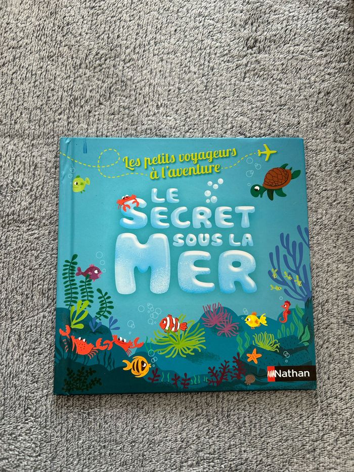 Livre McDo « Le secret sous la mer » Livre en très bon état Collection 2014