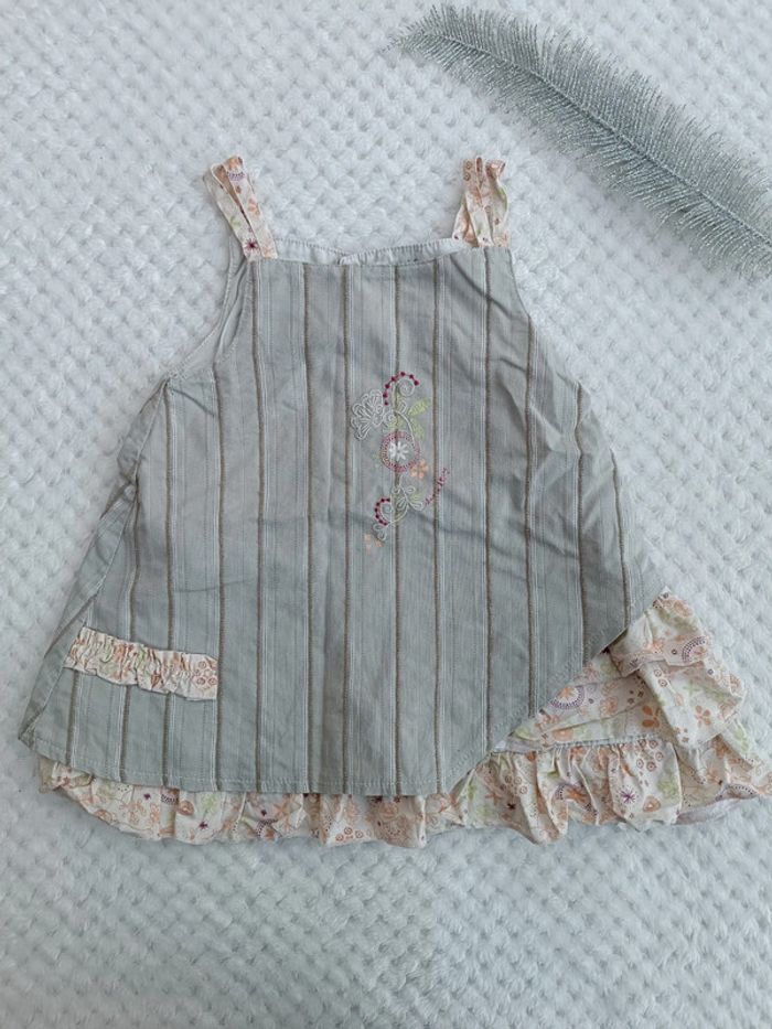 🔸Robe à fines bretelles - 9 Mois🔸