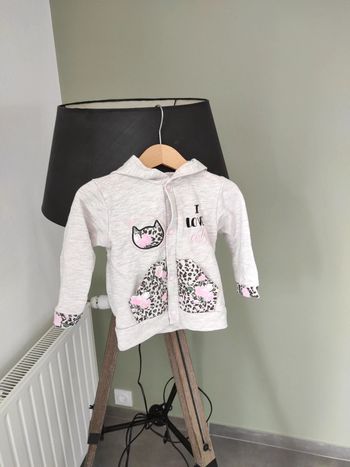 Sweat à capuche 18 mois