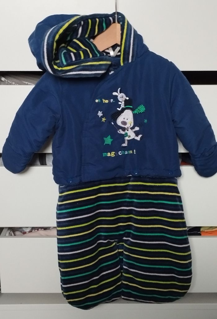 Combinaison/ manteau garçon 6 mois orchestra