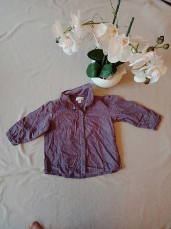 Chemise velour 24 mois 86 cm