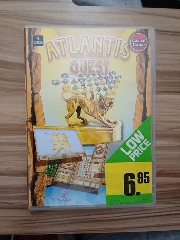 Jeu pc: Atlantique quest. (En très bon état)