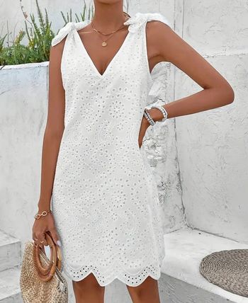 Robe broderie blanche , taille XL ,neuf, envoi soigné, idée cadeau