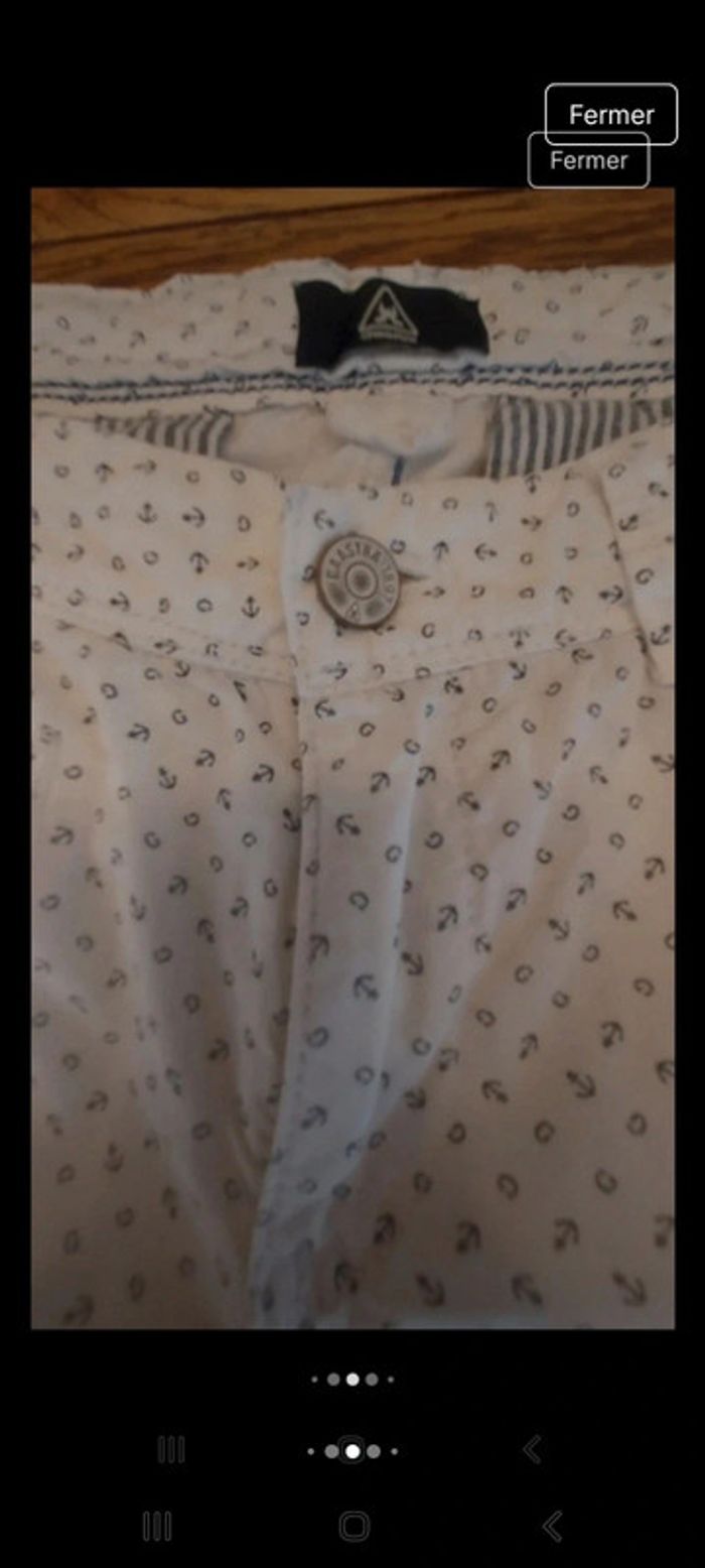 Short homme Gaastra taille 26 (fr 36) 100%coton - photo numéro 9