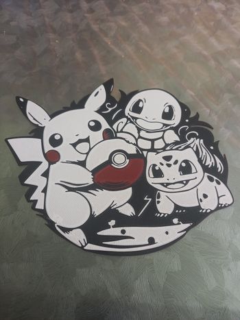 Plaque pokemon 