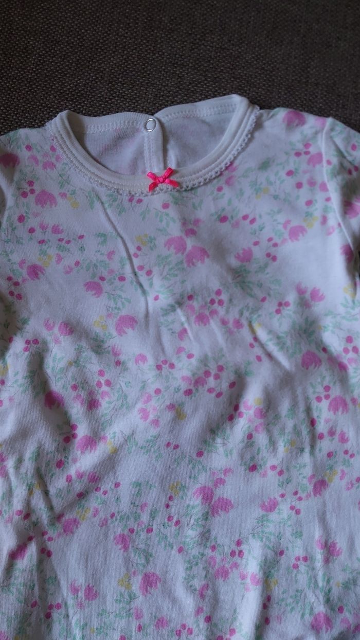 Pyjama fleuri Petit Bateau - photo numéro 2