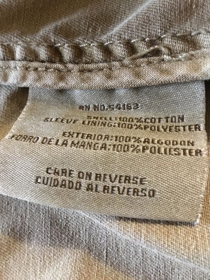 Veste de travail pour homme Levi’s beige taille L 167 - photo numéro 14