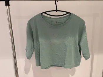 Tee-shirt croc top vert d’eau