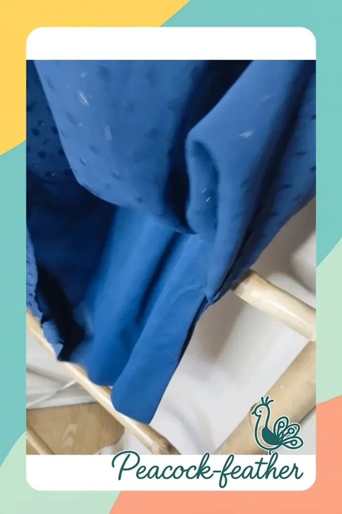 Robe bleue Kiabi 40 - photo numéro 6