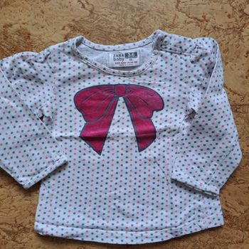 Tee-shirt zara 3/6 mois