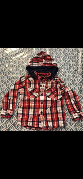 Haut chemise avec capuche