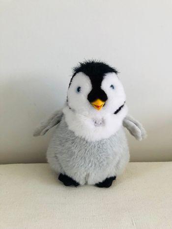 Peluche pingouin doux happy feet 2