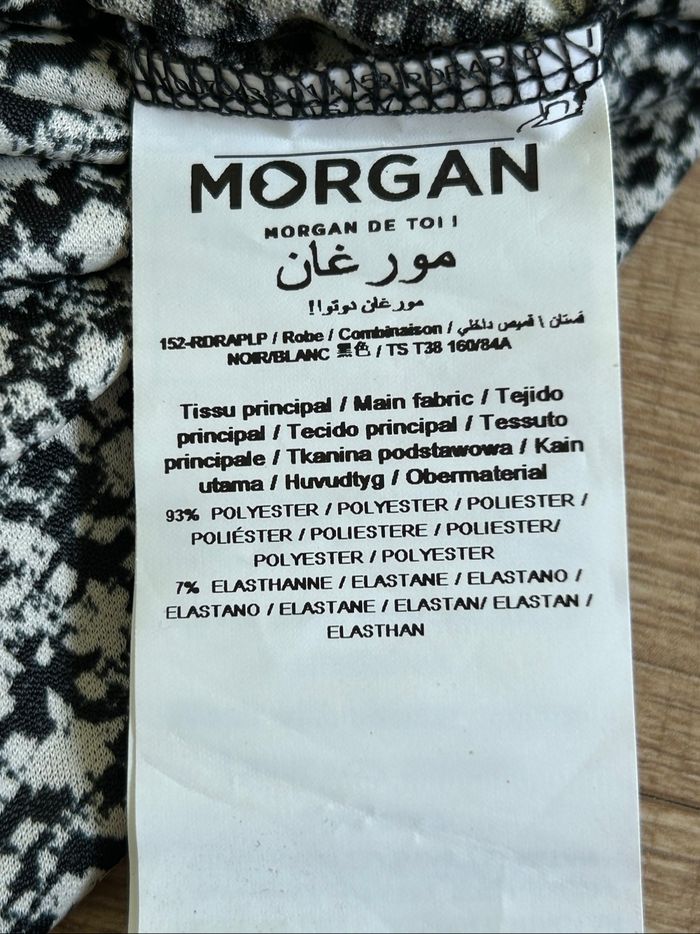Robe imprimée neuve à manches courtes Morgan taille S - photo numéro 10