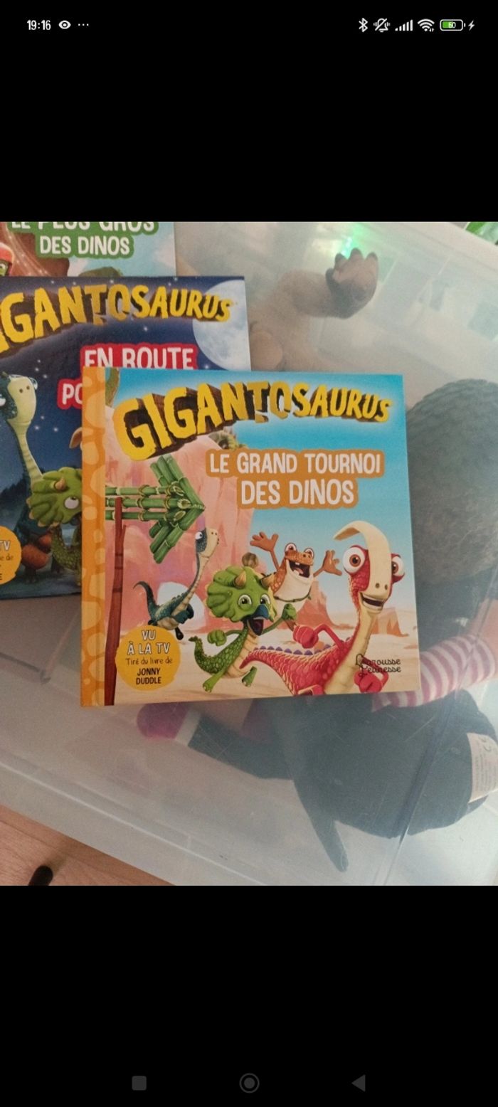 Lot de 3 gigantosaurus - photo numéro 2