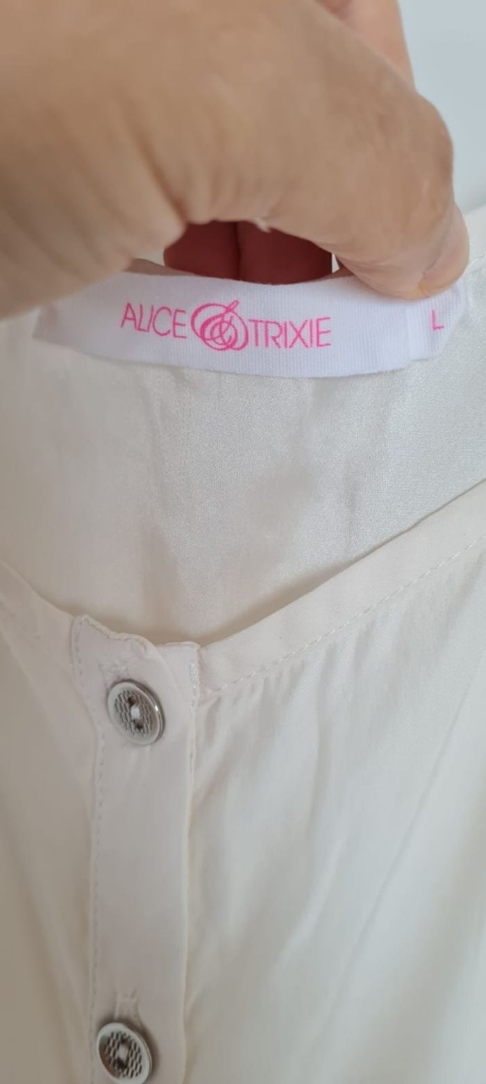 Haut Top en 100 % soie Alice & Trixie - photo numéro 5