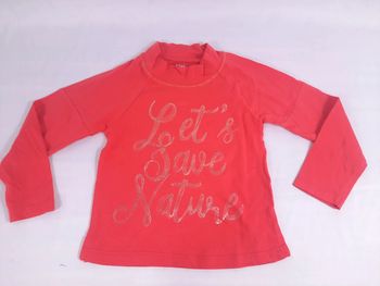 Tee shirt manches longues Tissaia, 4 ans