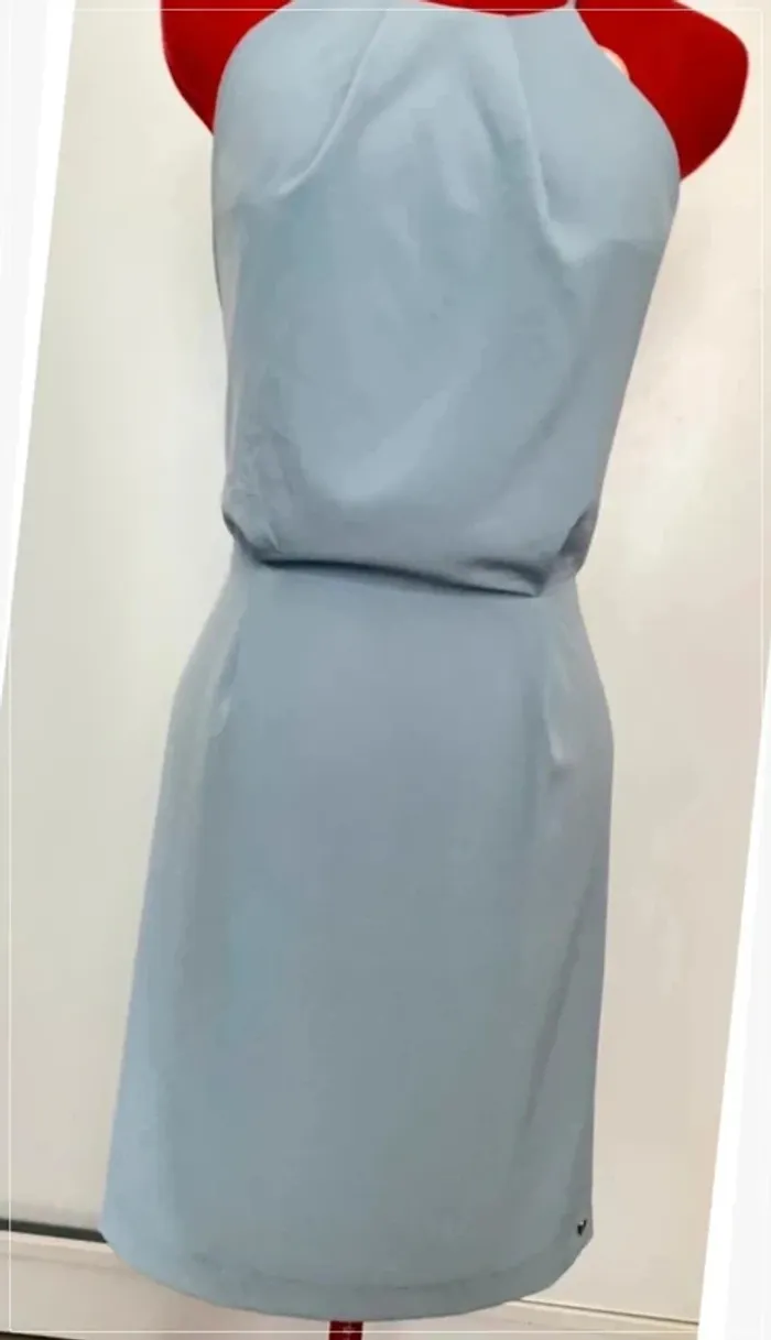 Robe dos nu dentelle bleu ciel Lpb woman - photo numéro 2