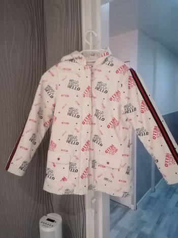 Manteau imperméable fille 10 ans