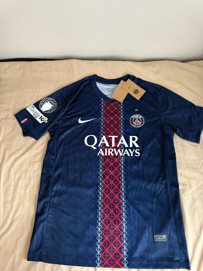 Maillot PSG 2025/2026 Marquinhos Badge UEFA Taille M - photo numéro 4