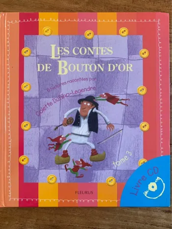 Livre CD - Les contes de Bouton d’Or - Tome 3