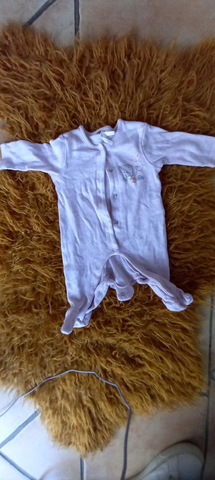 Pyjama combinaison coton 1 mois orchestra - photo numéro 4