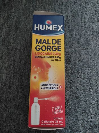 Humex mal de gorge