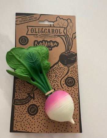 Anneau de dentition « Ramona the radish »