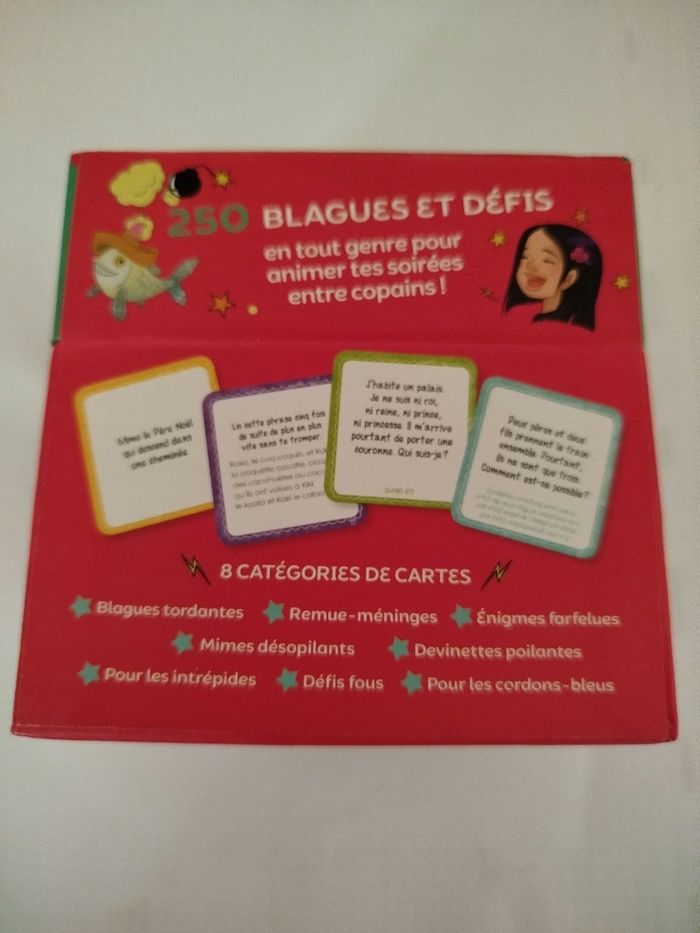 Coffret Le super quiz Blagues et défis - photo numéro 2