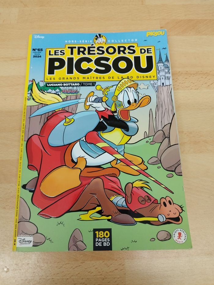 LES TRÉSORS DE PICSOU

LES GRANDS MAÎTRES DE LABD DISNEY

LUCIANO BOTTARO/TOME 1