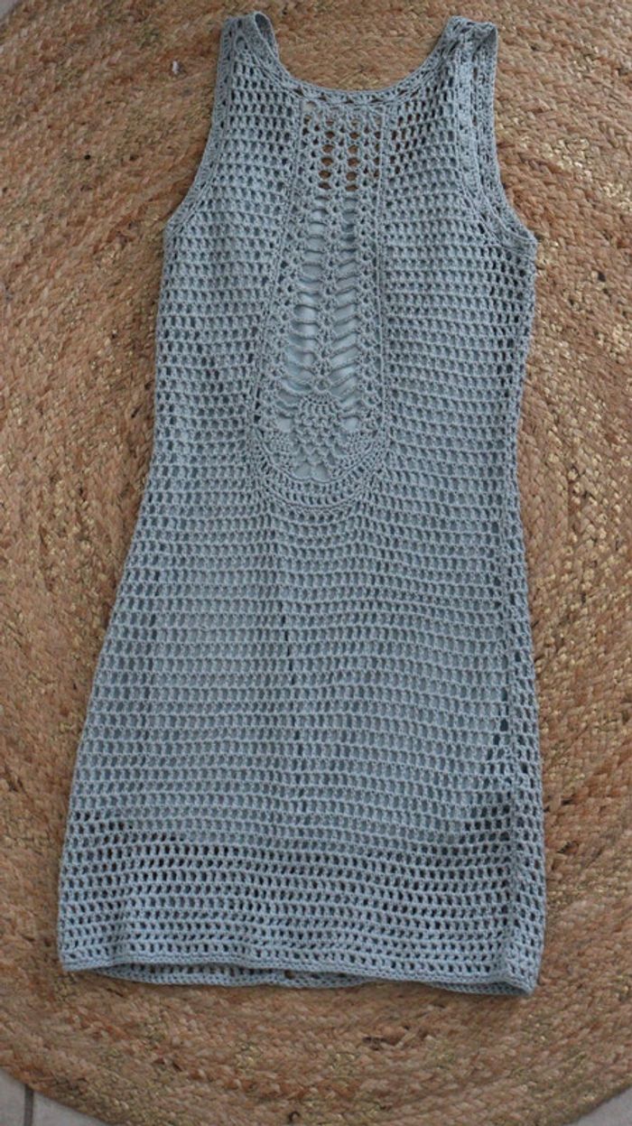 Robe  crochet Zara - photo numéro 3