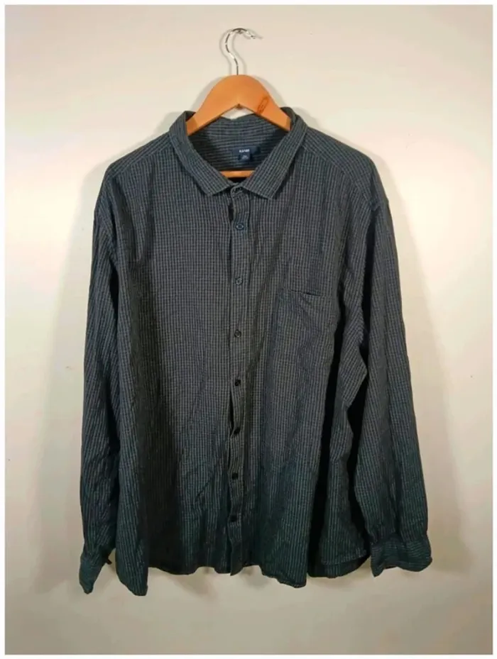 C2 chemise rayé noir Kiabi 5XL