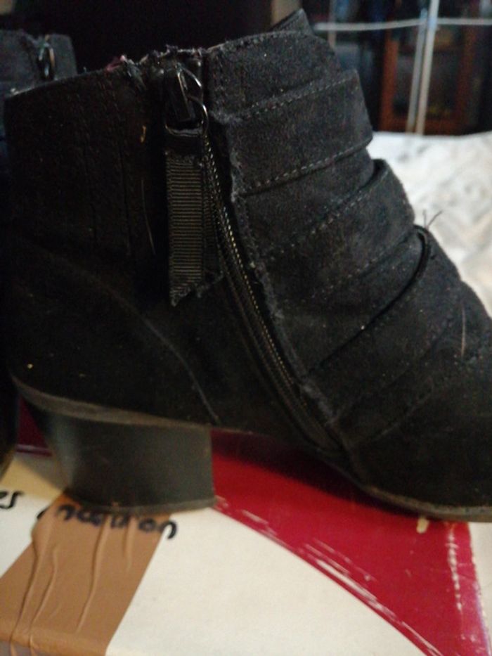 Bottines noires taille 41 - photo numéro 4