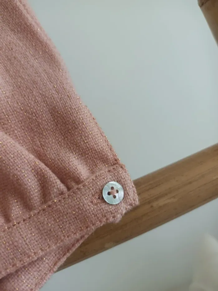 Short en laine rose Natalys 18 mois 80 cm neuf avec étiquette 🏷 - photo numéro 5