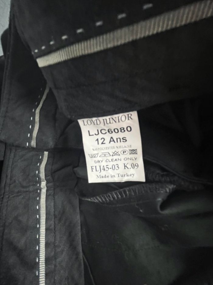 Pantalon de smoking noir Loyd Junior - 12 ans - photo numéro 8