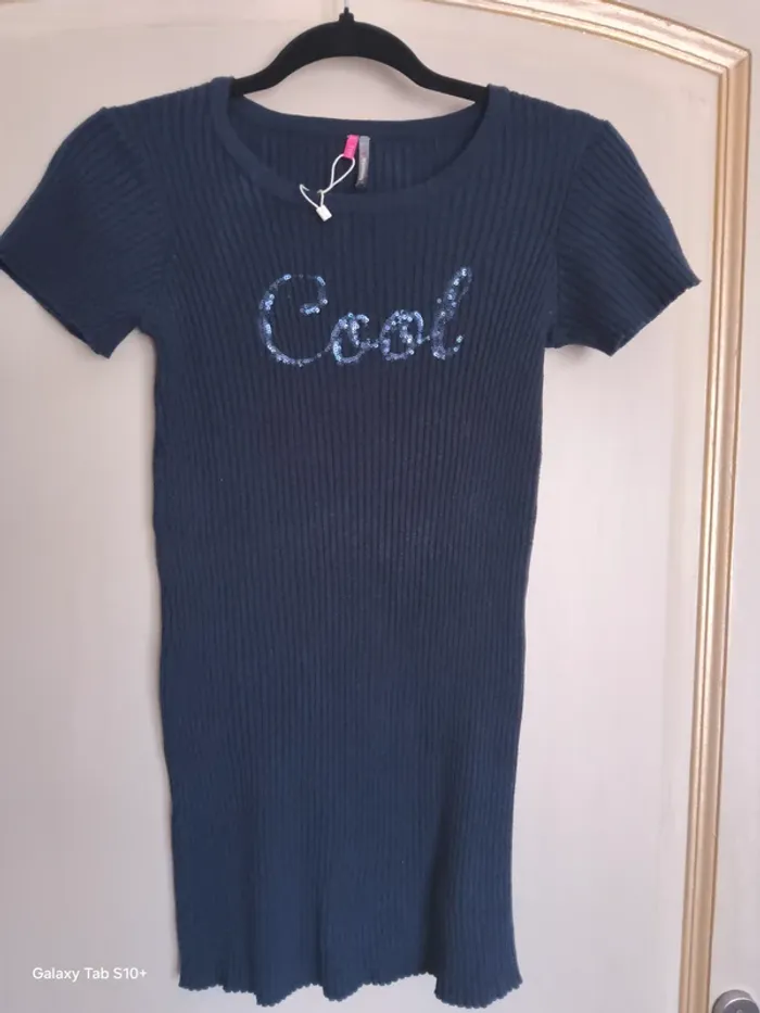 Robe pull 👗 à paillettes - photo numéro 2