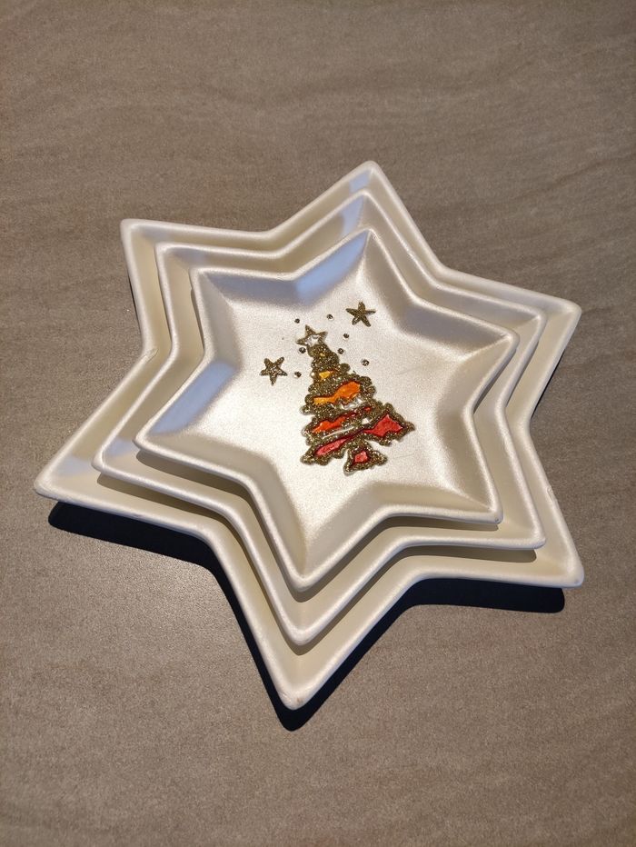 Assiettes décoratives pour Noël - photo numéro 3