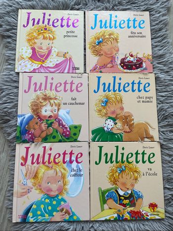 Lot de 6 livres Juliette