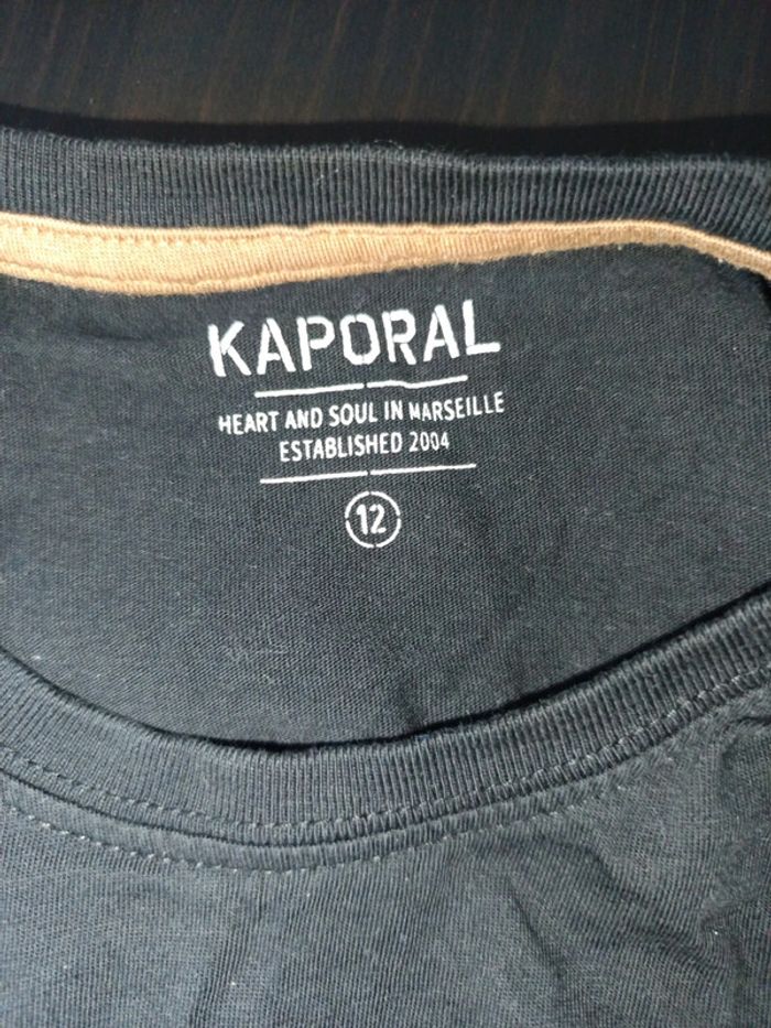 Tee shirts Kaporal noir - photo numéro 3