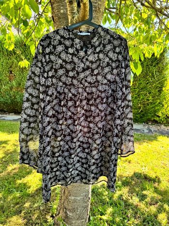 Robe légère noire || Mango || taille M