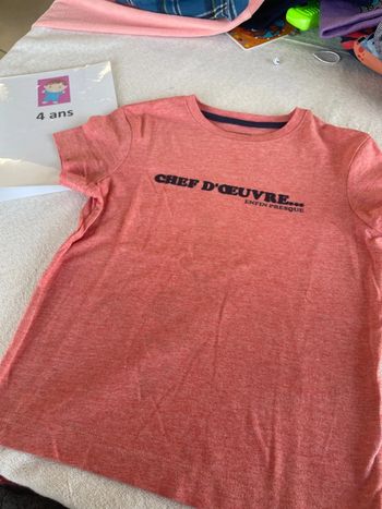 T-shirt Jules, quatre ans